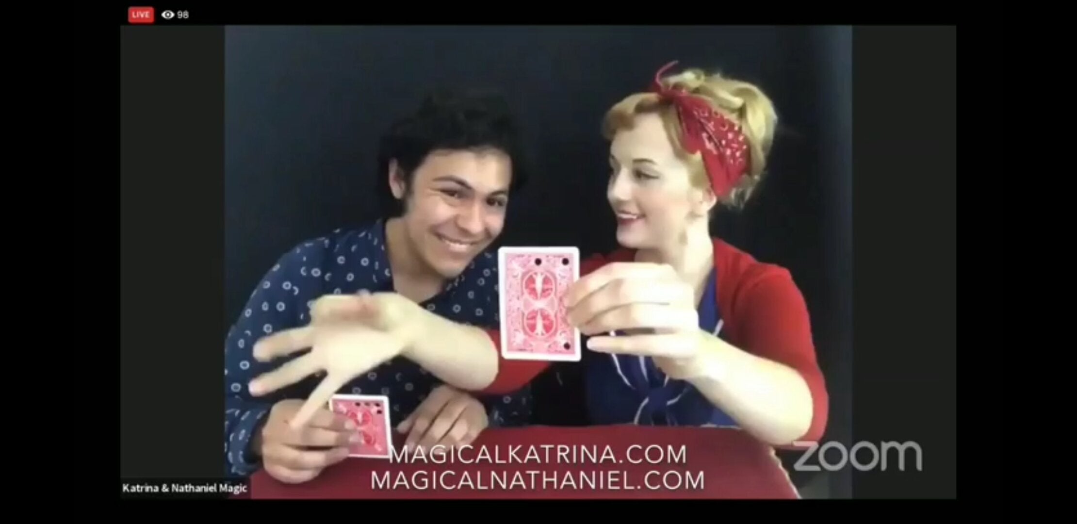 The Great and Powerful Zoom: How to Make a Magic Show in the Age of Social Distancing