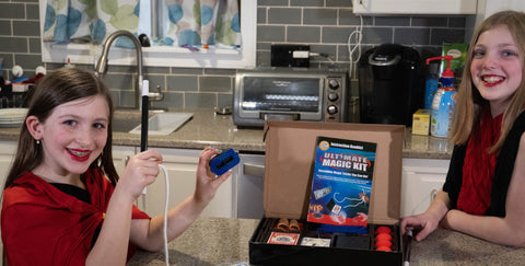 Advanced Magic Kit for Girls and Boys Female Magician Magic Kit