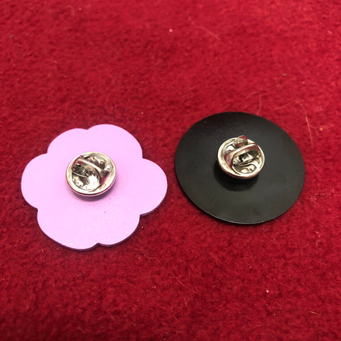 Feminist Enamel Magic Pins - Double Set